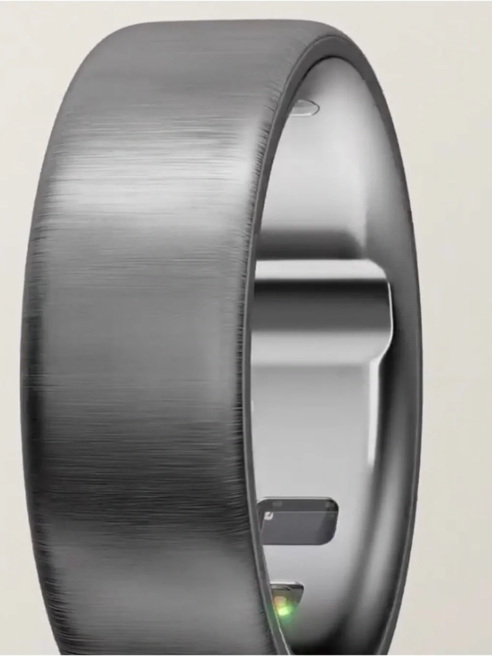 Oura 4 Brushed Silver Smart Ring